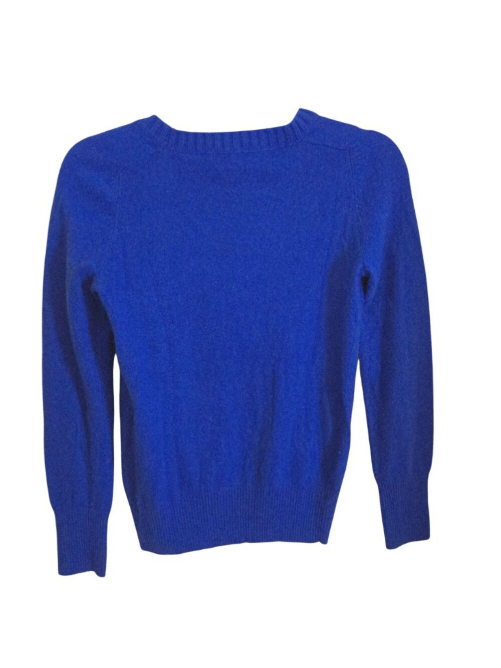 J.Crew With Cashmere Royal Blue Crewneck Pullover Sweater Size XS - Picture 3 of 6